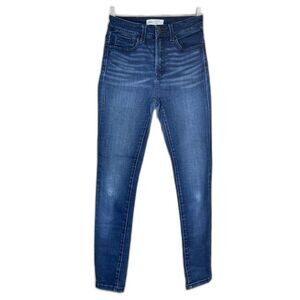 BKE Billie Skinny Jeans Women 26 Blue High Rise Slim Fit AXB201 LN